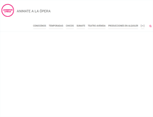 Tablet Screenshot of juventuslyrica.org.ar